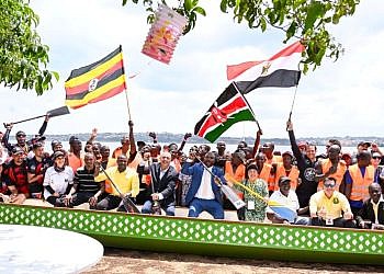 Uganda hosts inaugural African Dragon boat racing competition on Lake Victoria