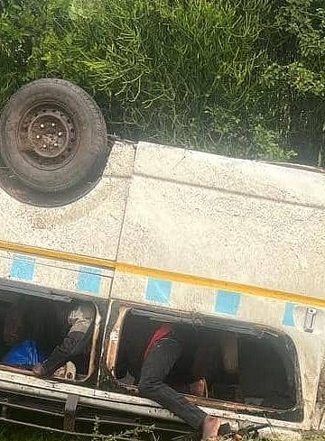 Footballer dies after team taxi transporting players overturns on Mbarara road