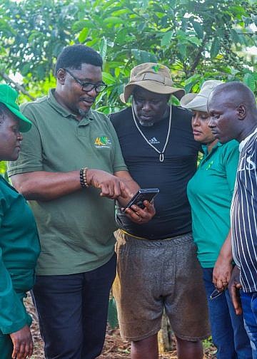 Sasakawa’s community extension model brings digital farm services closer to Nakaseke farmers