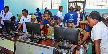 Stanbic donates shs30m ICT equipment to Ikafe Police Training School