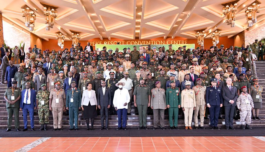 Museveni links economic integration to Africa’s security at defence chiefs’ conference