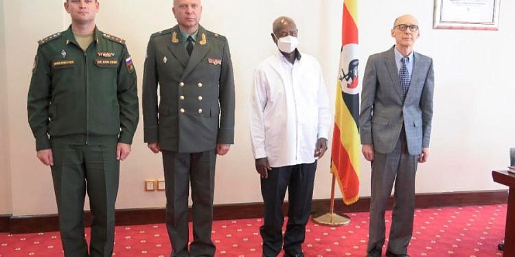 Museveni commends Russia for continued military support to Uganda