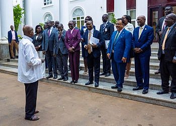 Museveni proposes Juba–Nimule Road, power link to boost Uganda–South Sudan trade